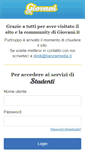 Mobile Screenshot of giovani.it